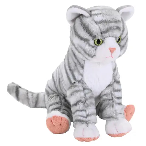 Tabby Grey Cat Wild Republic Benjo