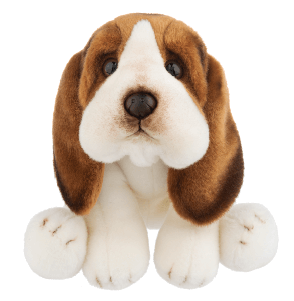 Basset hound stuffed animal plush sales