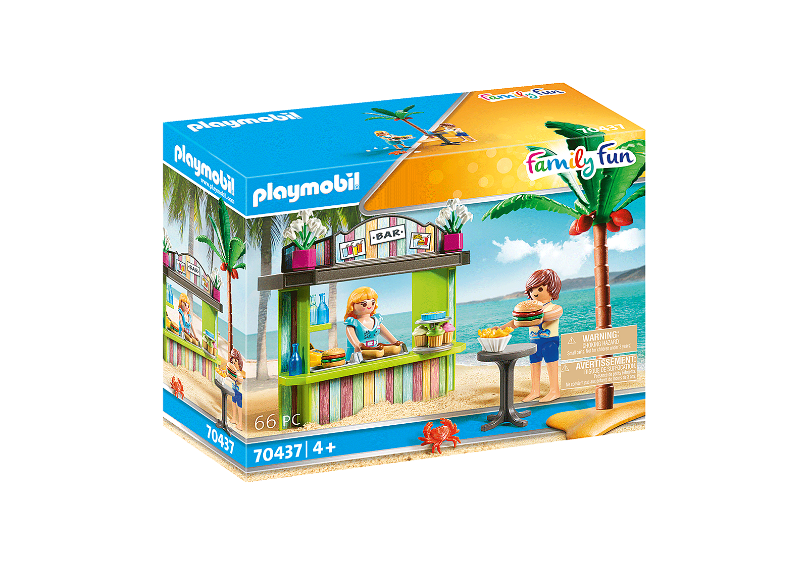 Playmobil plage discount