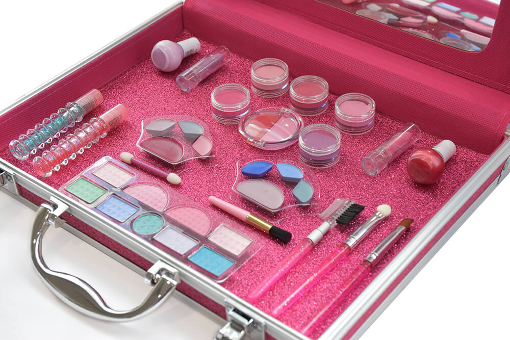 Deluxe make-up cabinet with mirror