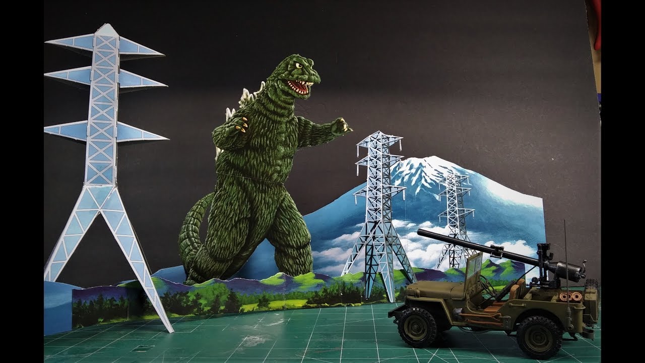 Modèle réduit MPC Jeep Willys MB Godzilla