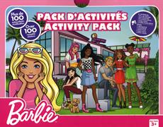 Étui - Pack d'activités Barbie - Imagine publications