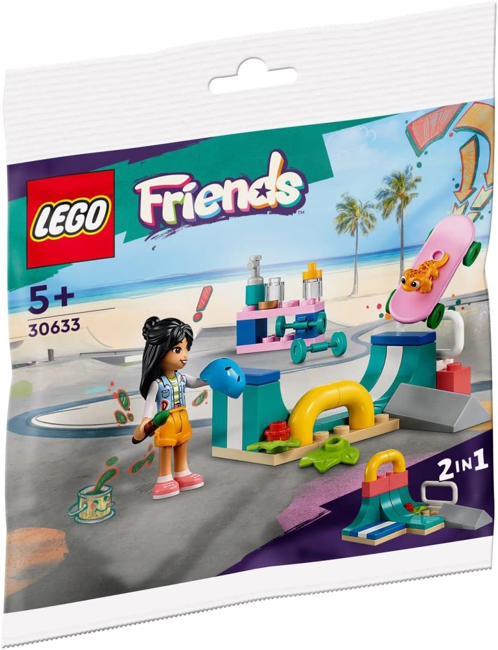 La rampe de skate LEGO Friends 30633