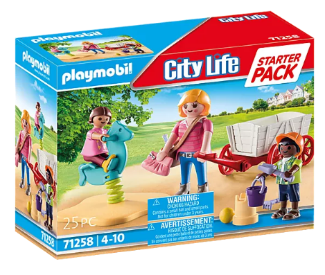 Playmobil - Nourrice avec enfant Starter Pack