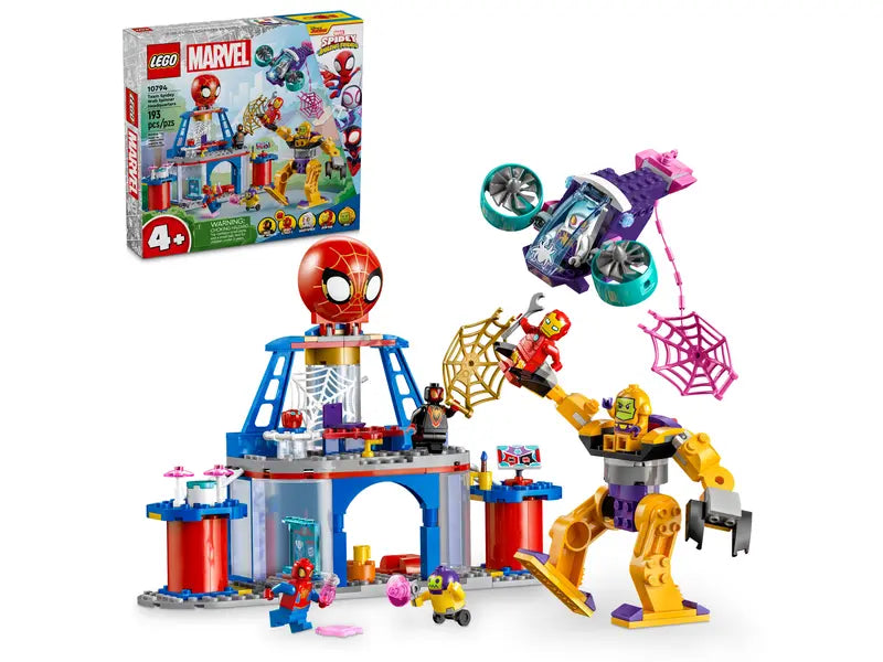 Team Spidey Spinner Headquarters Lego