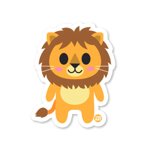 Sticker lion