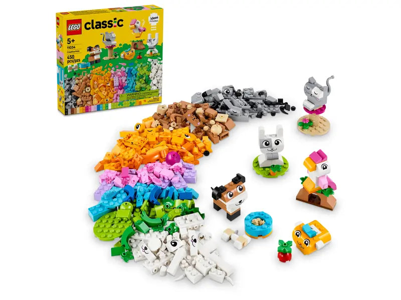 Animaux de compagnie créatifs Lego