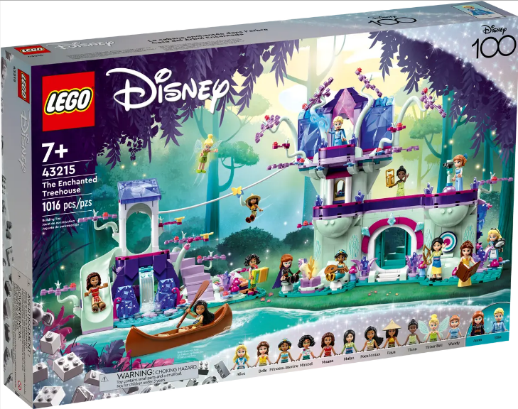 Lego Disney - La Cabane Enchantée dans l'Arbre 43215