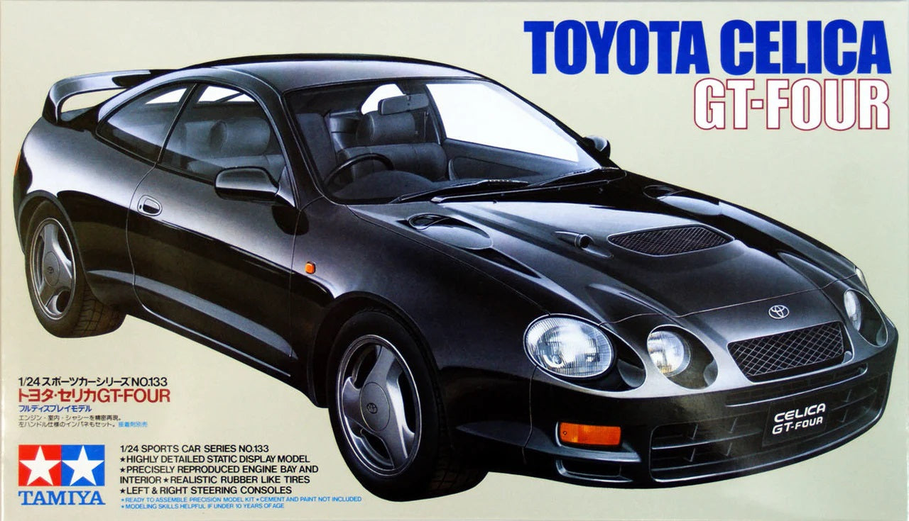 Tamiya Toyota Celica GT-Four scale model