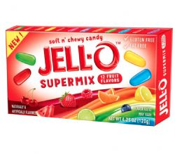Jell-o Super Mix 12 saveurs 120g