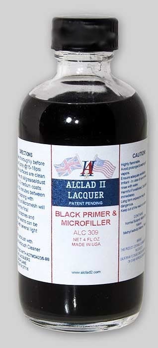 Black Primer and Microfiller Alclad II no. 309