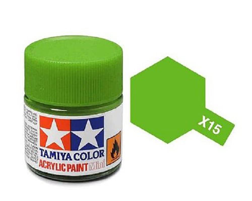 Tamiya paint X-15 Light Green