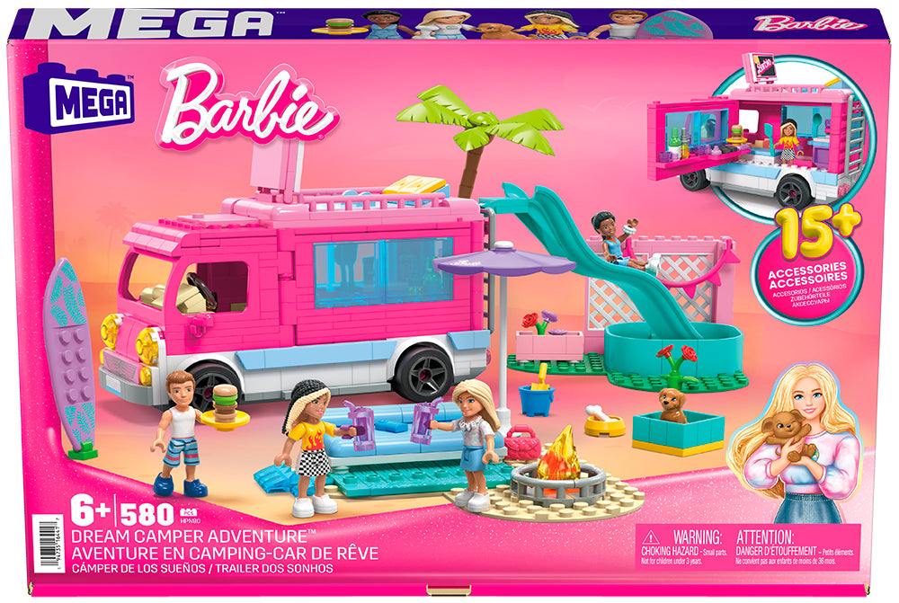 Mega Construx Barbie - Aventure en camping car