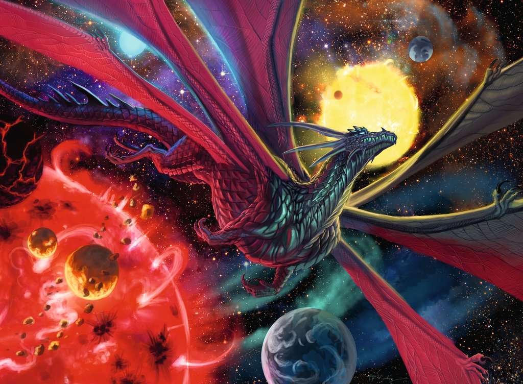 Le dragon des étoiles - 300 pcs