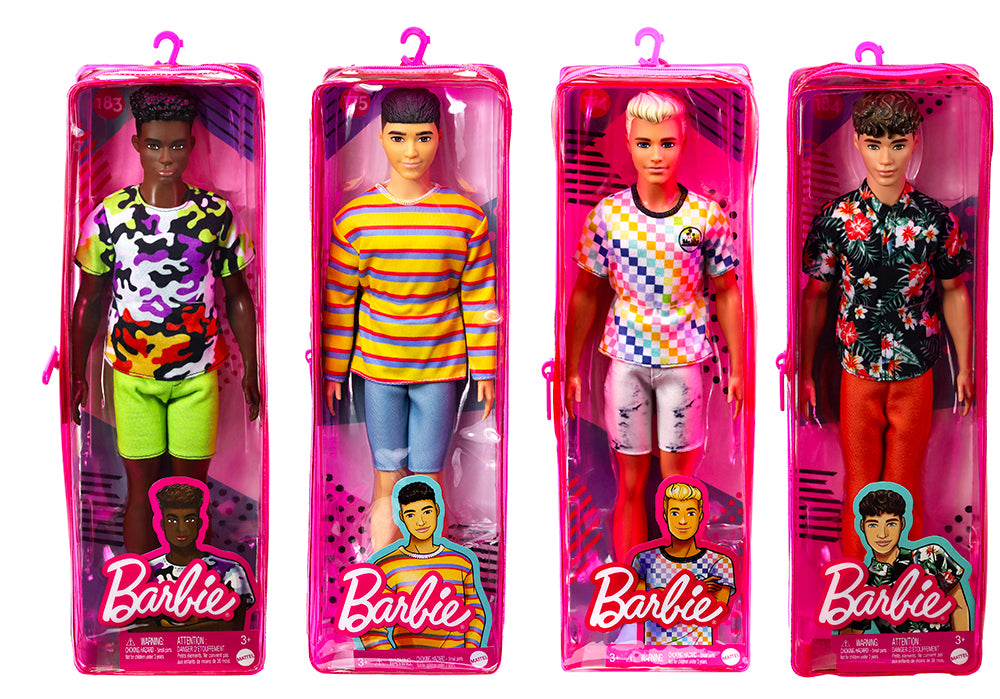 Barbie Ken Fashionistas, assortiments - Mattel