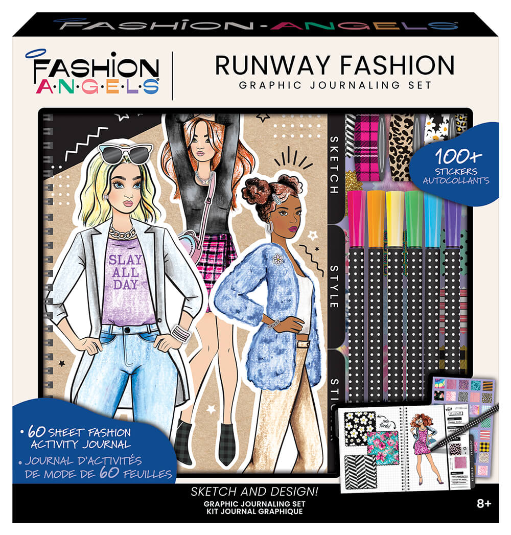 Journal graphique runaway fashion Angels