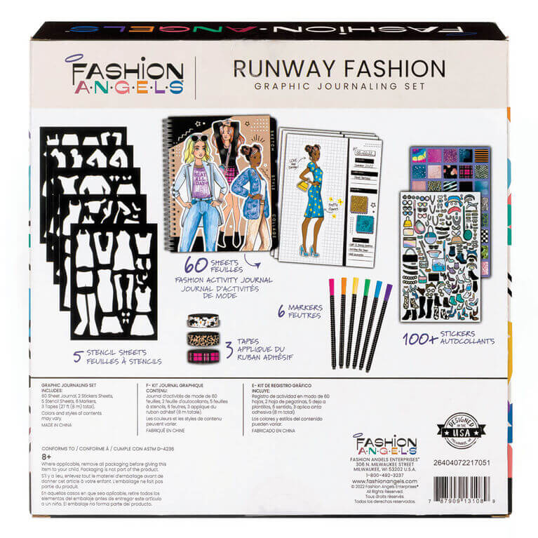 Fashion Angels runaway graphic diary