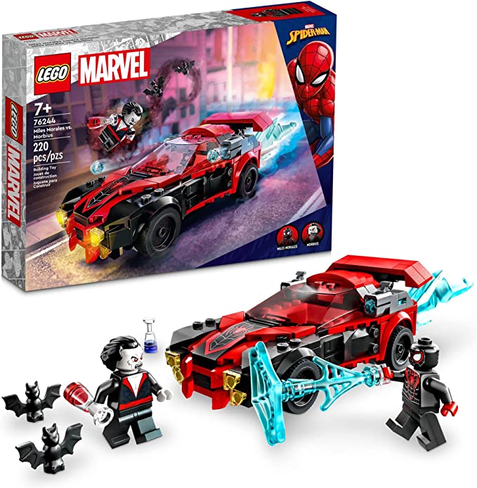 Lego Marvel Miles Morales contre Morbius