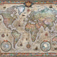 Carte du Monde retro - 1000 pièces