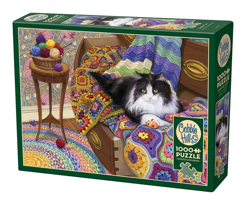 Comfortable cat - 1000 pieces