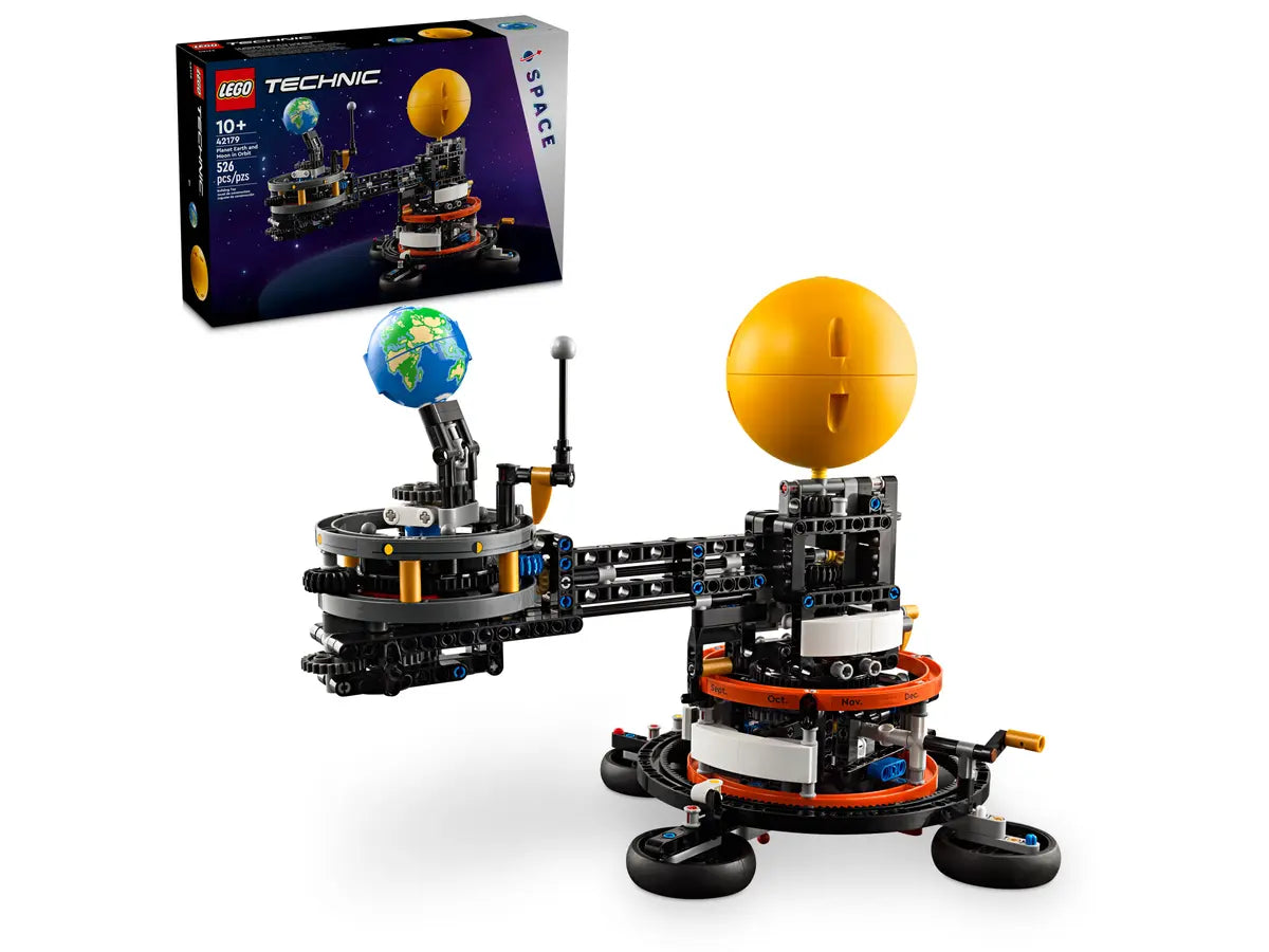 Planete terre orbite Lego