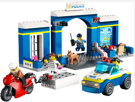 Police station chase City Lego 60370 Benjo