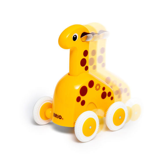 Girafe Pousse et roule