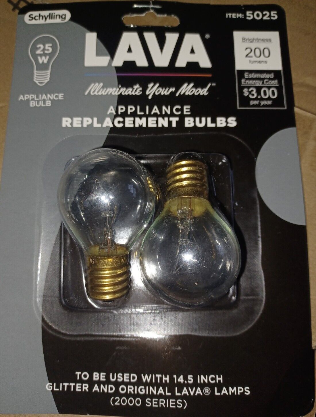 Ampoules de rechange pour Lava Lamp - 25w
