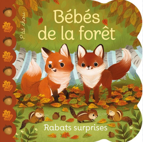 Bébés de la forêt avec rabats surprise - P'tit Chou