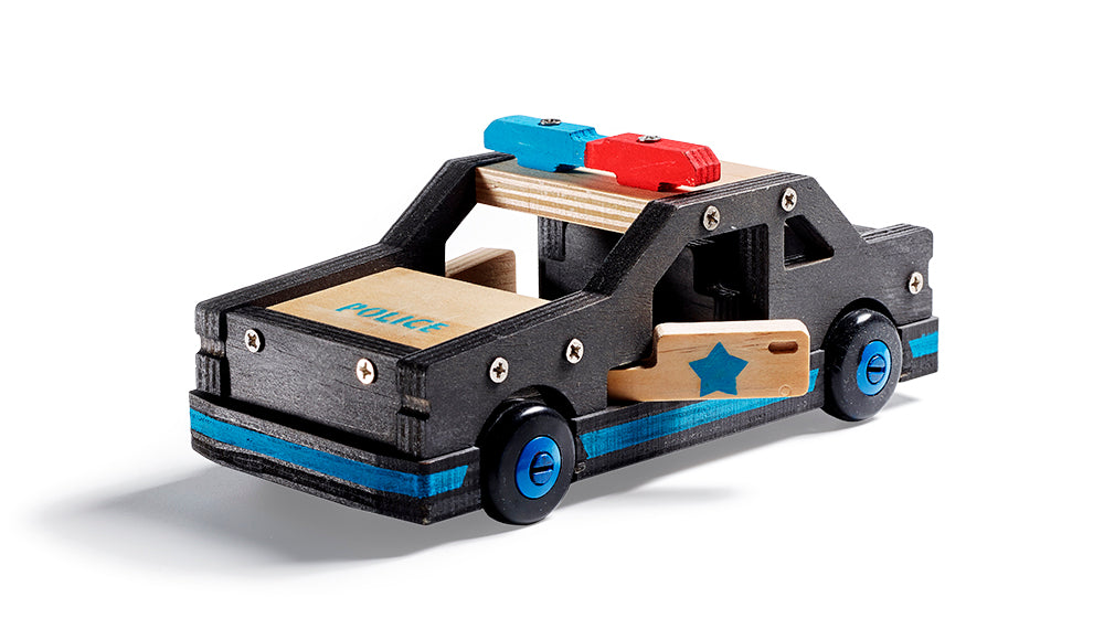 Voiture de police à construire Stanley Jr Benjo