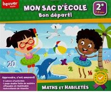 Mon sac d'école Bon Départ ! Math et Habiletés 2 ième année (7-8 ans) - Beaver Books