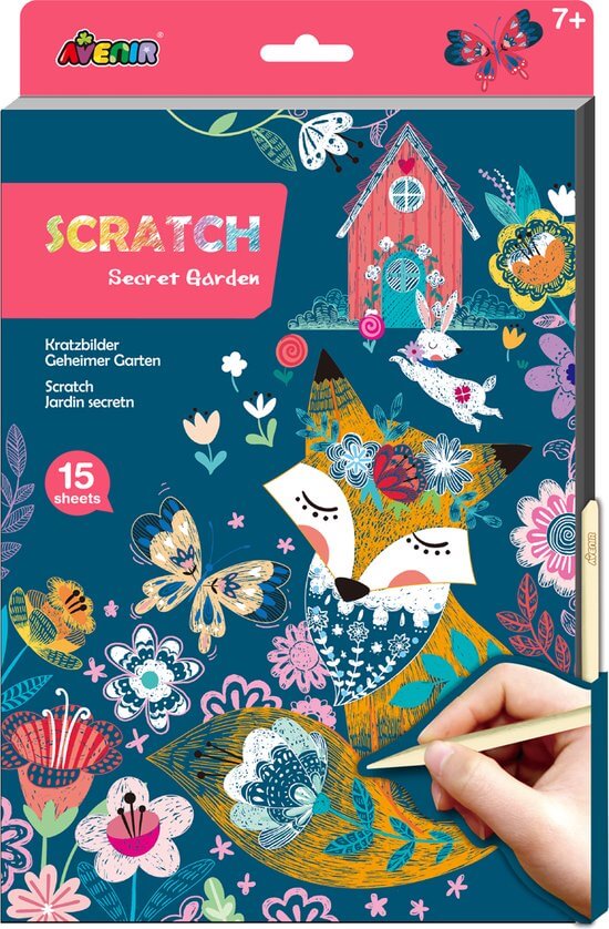 Scratch Large Secret Garden