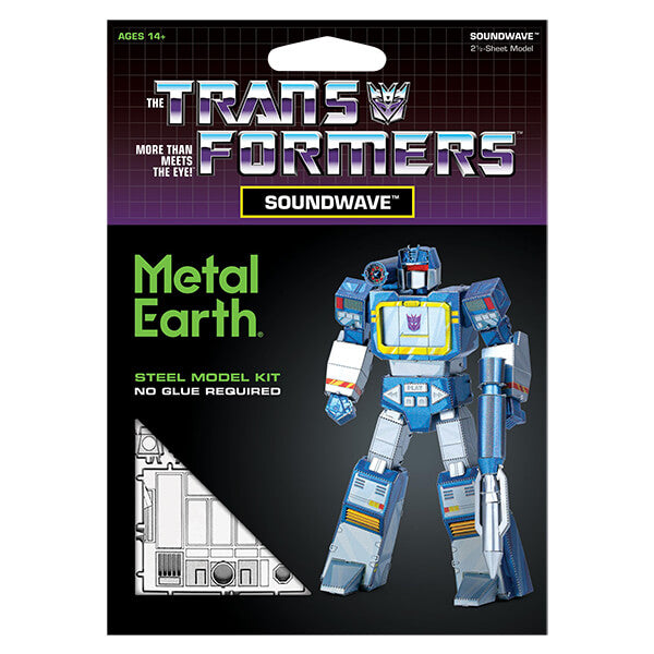 Soundwave, Transformers  - Metal Earth