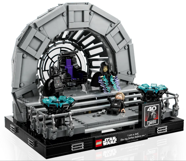 Lego Star Wars - Diorama Salle du Trône de l'Empeureur 75352