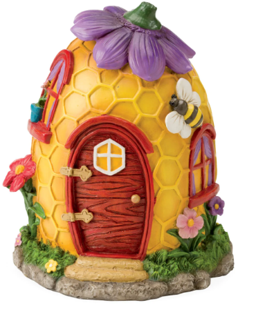 Beehive Fairy House
