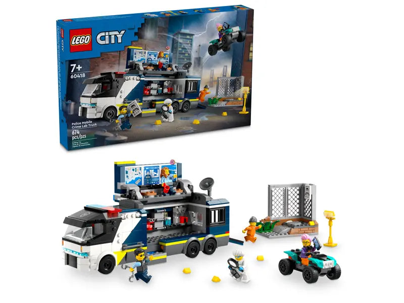 Laboratoire police scientifique Lego