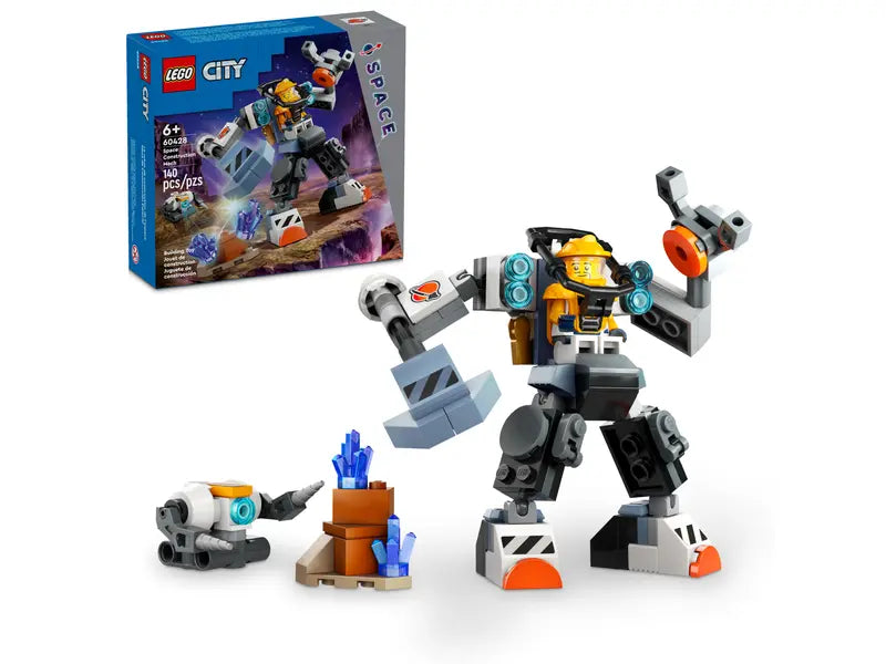 Robot chantier de l'espace Lego