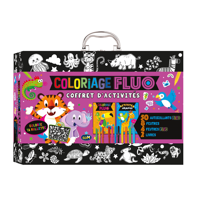 Fluorescent colouring SDM activity pack