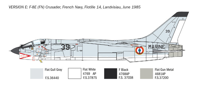 Modéle réduit Italeri F-8E Crusader