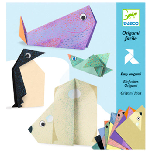 Origami facile - Animaux polaires