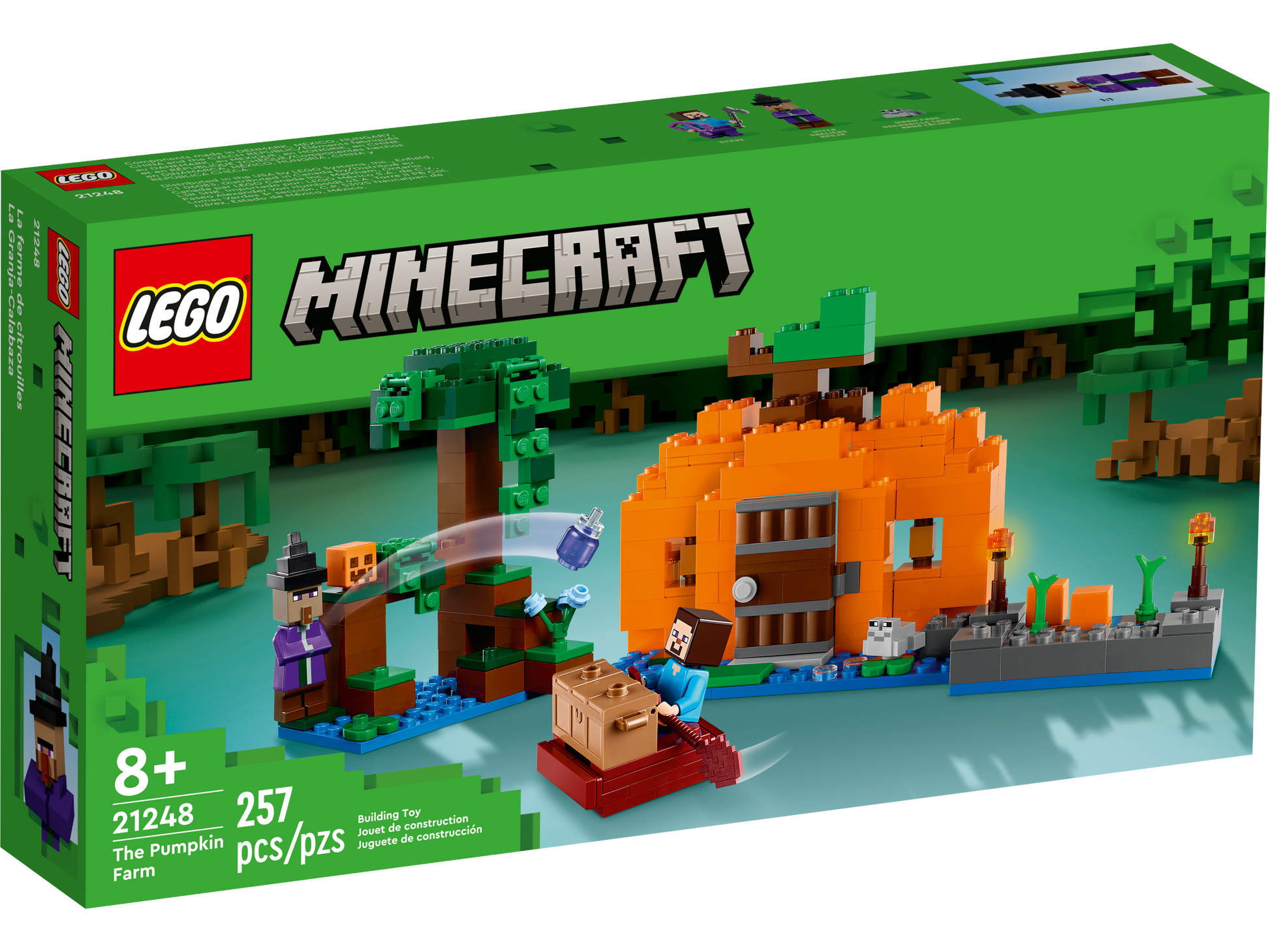 La ferme de citrouilles, 21248 - Lego Minecraft