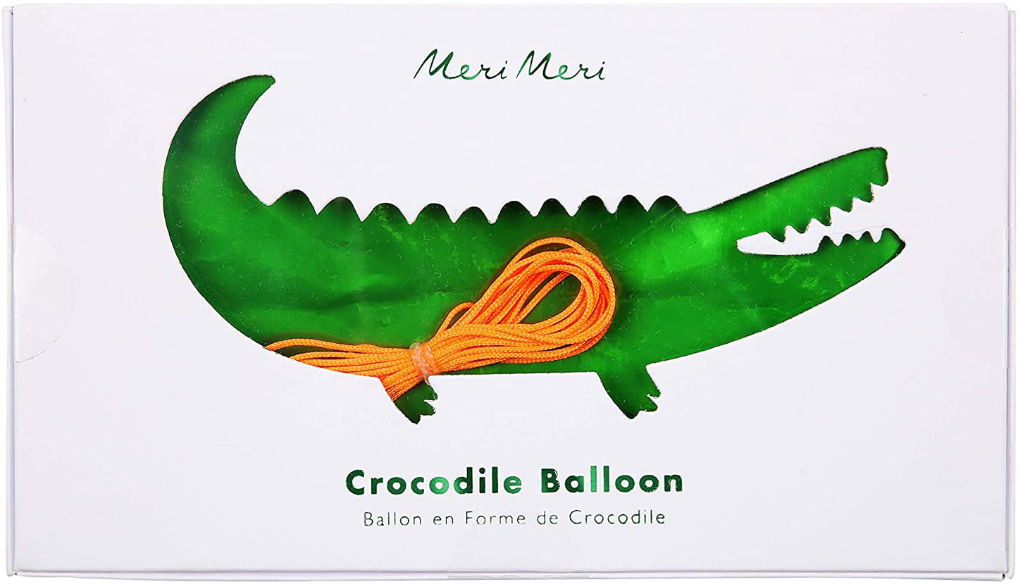 Ballon en forme de crocrodile