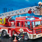 Camion de pompier avec échelle