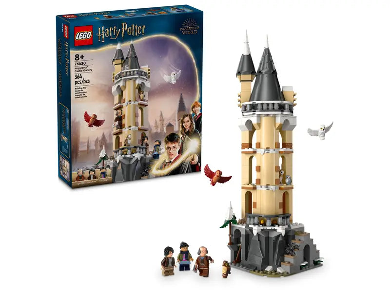 Volière château Poudlard Lego