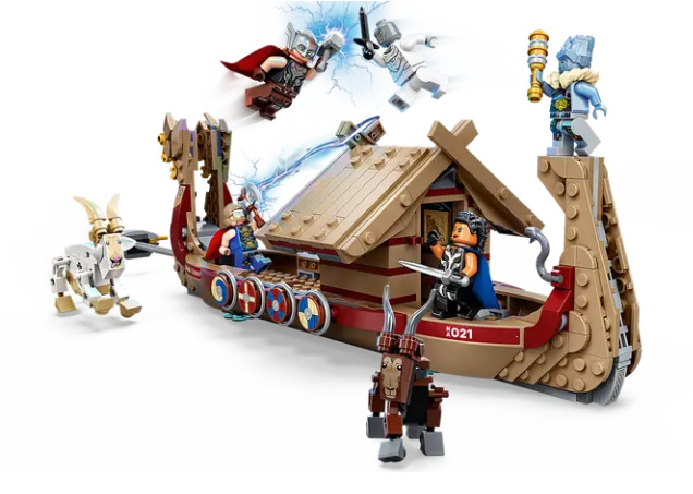 Lego Marvel - Le Bateau Chèvre 76208