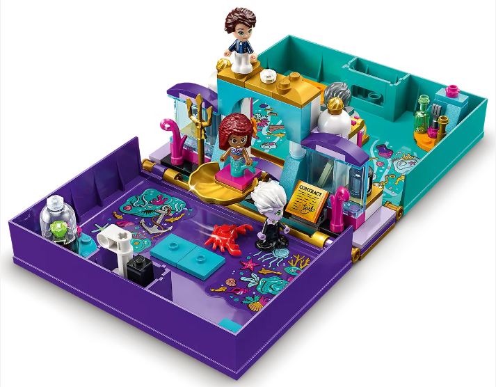 Lego Disney - Livre d'Histoire La Petite Sirène 43213