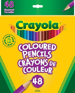 48 crayons de couleurs