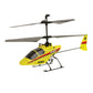 Dérive Verticale Jaune EFLH2228Y pour hélicoptère BLADE MCX