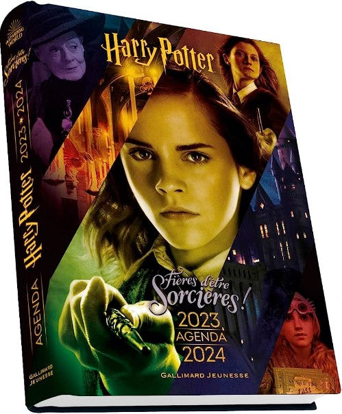 Agenda Harry Potter fières d'être sorcières 2023-2024 - Gallimard Jeunesse