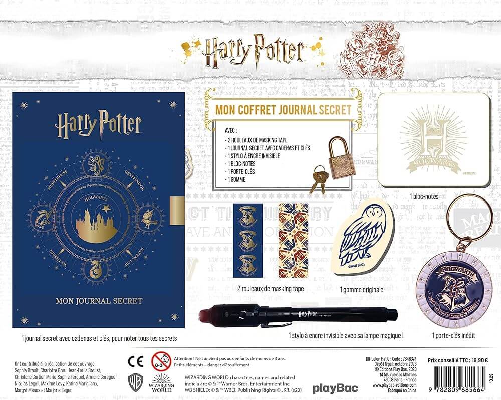 My Harry Potter diary set
